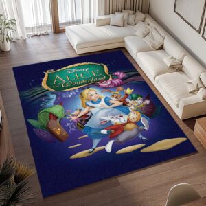 Alternative view of Tapis Alice au pays des merveilles 09