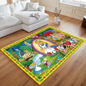 Alternative view of Tapis Alice au pays des merveilles 11