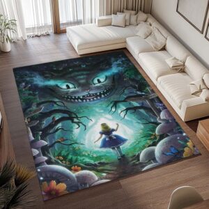 Alternative view of Tapis Alice au pays des merveilles 14