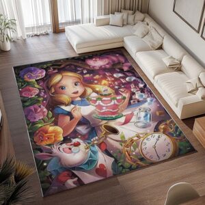 Alternative view of Tapis Alice au pays des merveilles 18