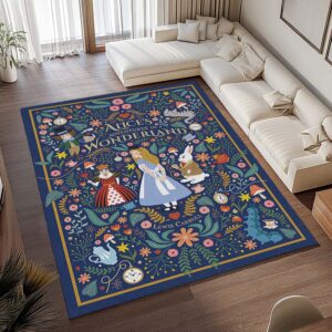 Alternative view of Tapis Alice au pays des merveilles 20