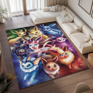 Alternative view of Tapis Pokémon – Toutes les évolutions d’Évoli 1002