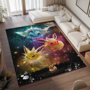 Alternative view of Tapis Pokémon – Toutes les évolutions d’Évoli 1005
