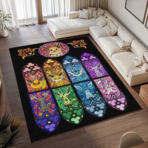 Alternative view of Tapis Pokémon – Toutes les évolutions d’Évoli 1006