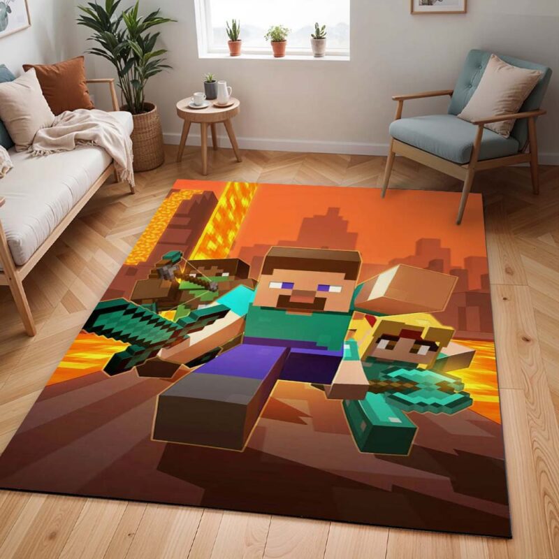 Tapis Minecraft