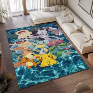 Alternative view of Tapis Pokémon – Tous les Pokémon 3