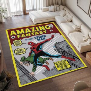 Alternative view of Tapis Spider-Man – Fantaisie incroyable