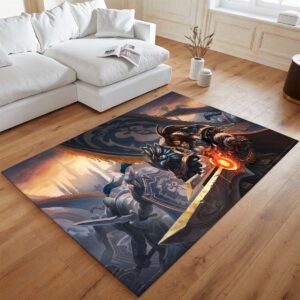 Alternative view of Tapis Anduin Wrynn Armée de l’Alliance World of Warcraft WOW – Combat