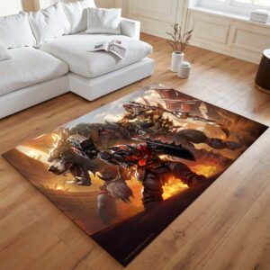Alternative view of Tapis Anduin Wrynn World of Warcraft WOW – Bataille pour Azeroth