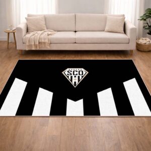 Alternative view of Tapis Angers SCO French Football Team 02