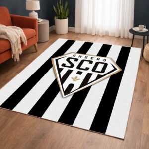 Alternative view of Tapis Angers SCO French Football Team 16