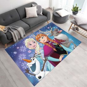Tapis Anna Elsa Olaf La Reine des Neiges – Disney 1007