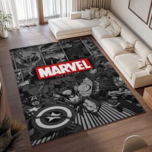 Alternative view of Tapis Avengers – Marvel 07
