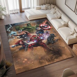 Alternative view of Tapis Avengers – Marvel 08