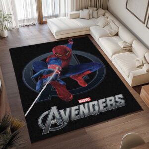 Alternative view of Tapis Avengers – Spider-Man