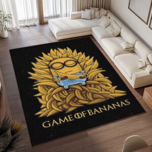 Alternative view of Tapis Minions – Le jeu des bananes