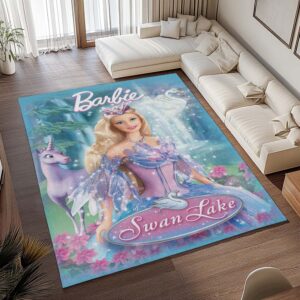 Alternative view of Tapis Barbie – Le Lac des cygnes