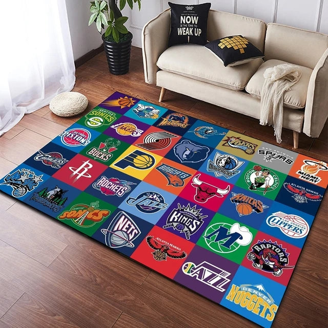 Tapis Basketball Lakers Carpet Living Room Bedroom Sofa Mat Door Mat Kitchen Bathroom Rugs 05