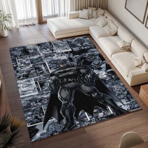 Alternative view of Tapis Batman – Comics Gotham City