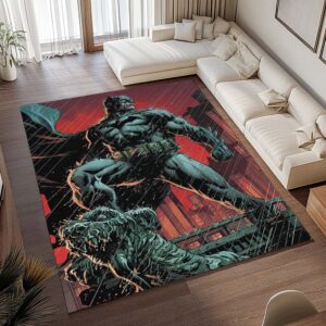 Alternative view of Tapis Batman – Héros de la nuit 03