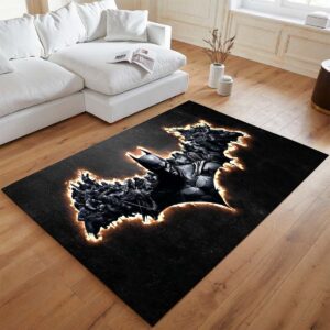 Alternative view of Tapis Batman et le méchant