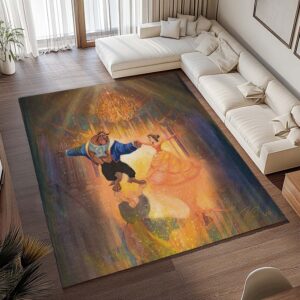 Alternative view of Tapis Belle – La Belle et la Bête 1