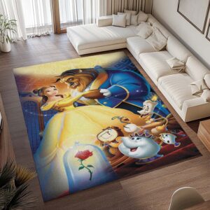 Alternative view of Tapis Belle – La Belle et la Bête 15