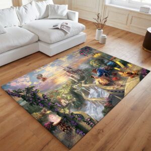 Alternative view of Tapis Belle – La Belle et la Bête 16