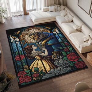Alternative view of Tapis Belle – La Belle et la Bête 2