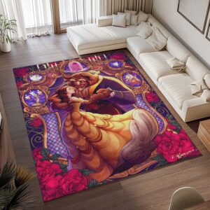 Alternative view of Tapis Belle – La Belle et la Bête 22