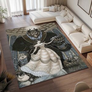 Alternative view of Tapis Belle – La Belle et la Bête 23