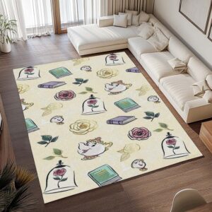 Alternative view of Tapis Belle – La Belle et la Bête 28