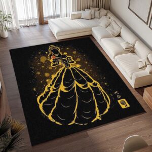 Alternative view of Tapis Belle – La Belle et la Bête 6