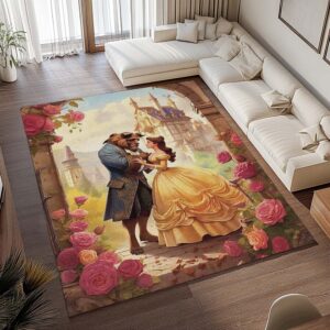 Alternative view of Tapis Belle – La Belle et la Bête 8