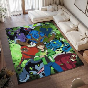 Alternative view of Tapis Ben 10 – Tous les personnages 03