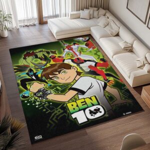Alternative view of Tapis Ben 10 – Tous les personnages 08
