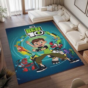 Alternative view of Tapis Ben 10 – Tous les personnages 10