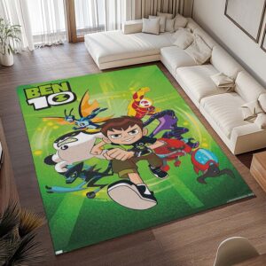 Alternative view of Tapis Ben 10 – Tous les personnages 11
