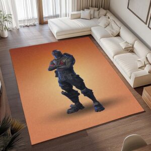 Alternative view of Tapis Fortnite – Chevalier noir skin 3