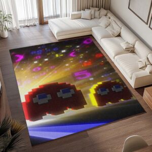 Alternative view of Tapis Pac-Man – Blinky et Clyde les fantômes