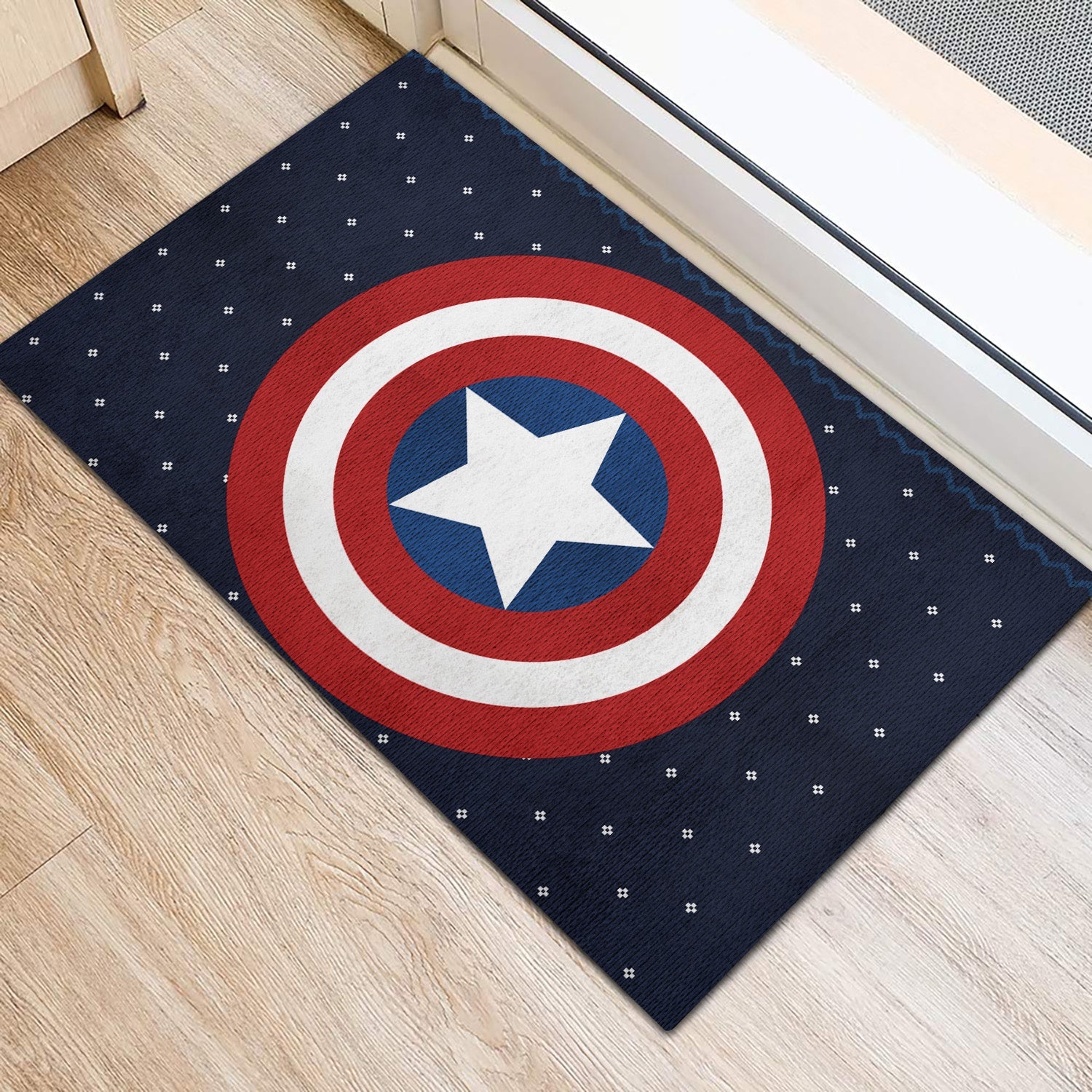 Tapis Captain America Christmas Doormat Home Decor – Image 2