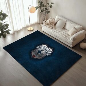 Tapis Cardiff City FC EFL Championship Blue Metal Background