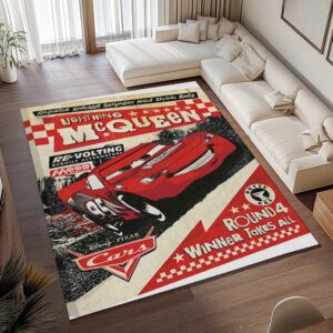 Alternative view of Tapis Cars 95 – Flash McQueen 4