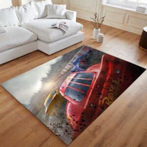 Alternative view of Tapis Cars 95 – Flash McQueen – Course 2