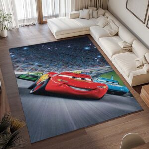 Alternative view of Tapis Cars 95 – Flash McQueen – Course