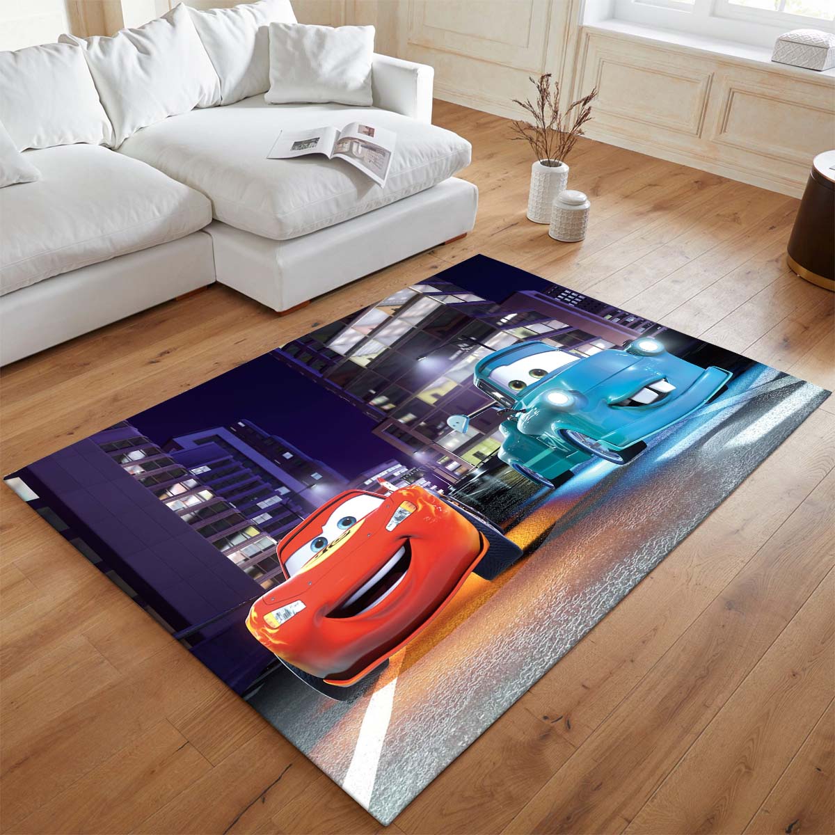 Tapis Cars 95 – Flash McQueen et Tokyo Martin – Image 2