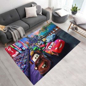 Tapis Cars 95 – Flash McQueen sur la route de Tokyo 2