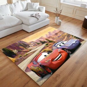 Alternative view of Tapis Cars – Flash McQueen et Sally Carrera 2
