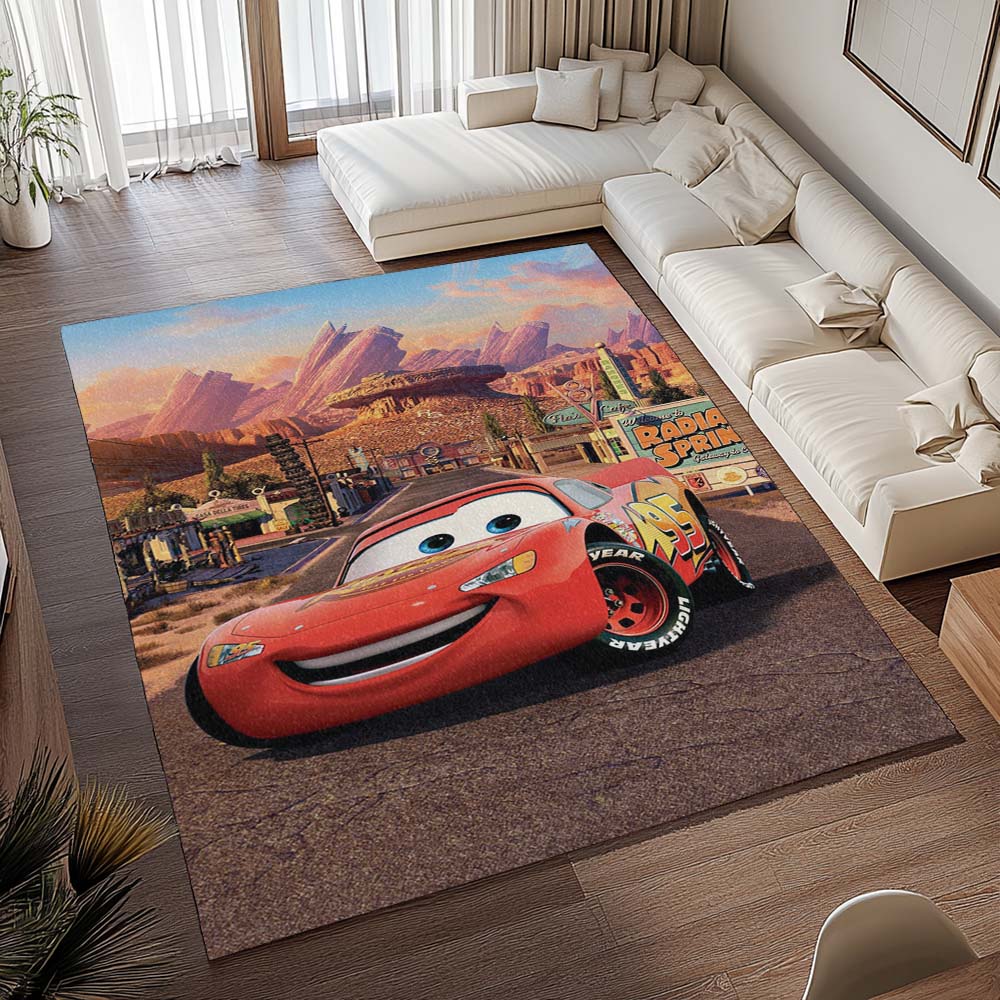 Tapis Cars – Le film – Flash McQueen – Image 2