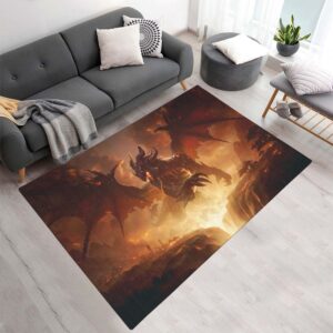 Tapis Cataclysme classique – Aile de mort le destructeur – World of Warcraft